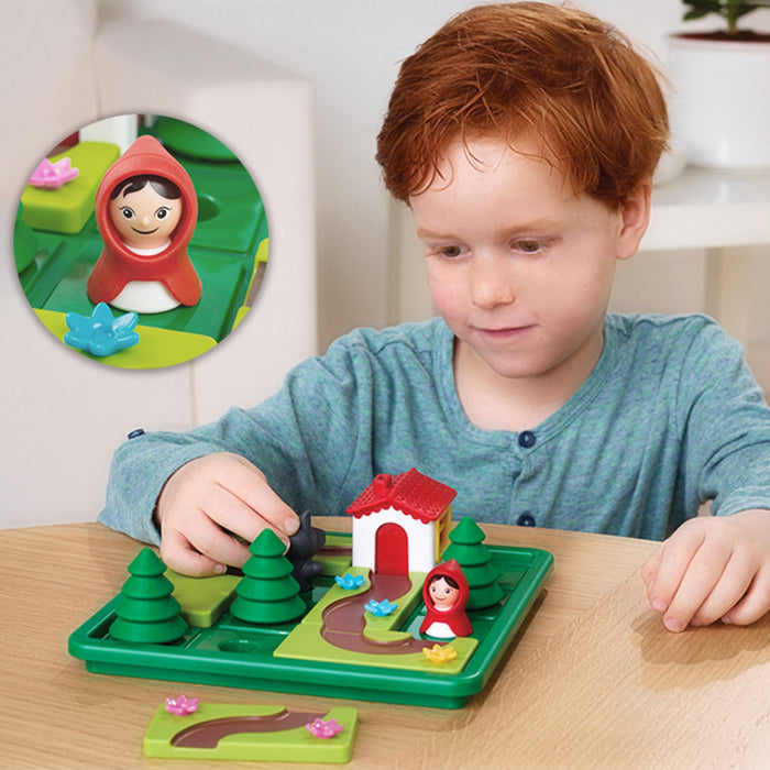 Little Red Riding Hood Early Educational Puzzle Board for Kids