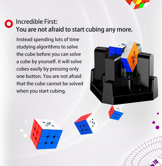 GAN Rubik's Cube Scrambling Robot