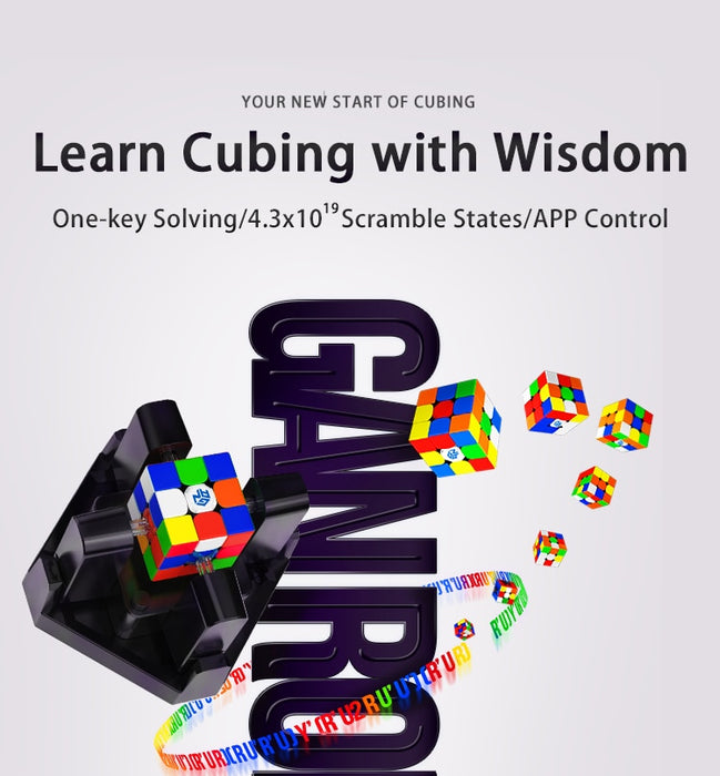 GAN Rubik's Cube Scrambling Robot